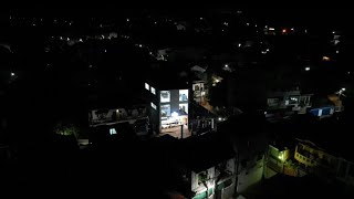 Night Drone view of iSoft Campus