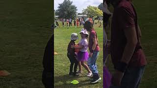 “First Sports Day of My Son ❤️”