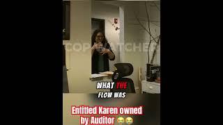 #karen #owned #lol #funny #explorerpage #cops #auditor #gotcha #walkofshame #karens
