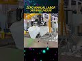 ZERO MANUAL LABOR 240 BAGS/HOUR#Robots #UnpackingRobots #DepalletizingRobots #IntelligentUnpacking