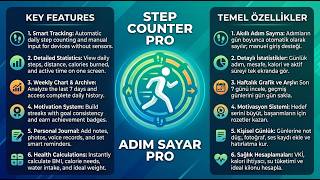 StepCounter PRO: Android Adım Sayar screenshot 3