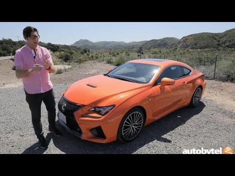 2017 Lexus RC F Test Drive Video Review