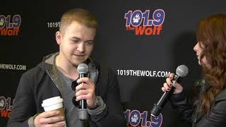 Hunter Hayes interview in Las Vegas