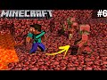 I got attacked by PIG'S in NETHER in MINECRAFT!!!! MALAYALAM