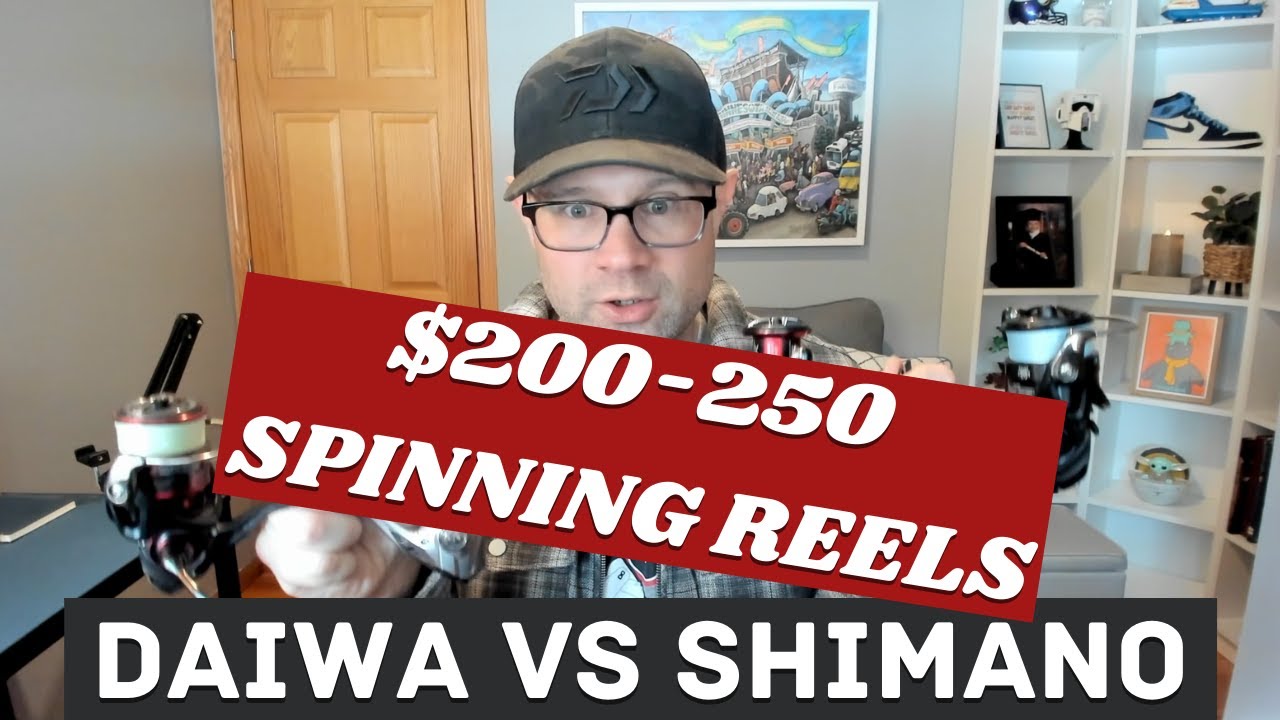 Shimano vs Daiwa! Who makes the best $200 SPINNING REEL