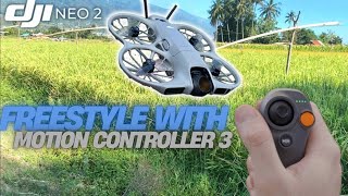 DJI Neo 2 ‼️ Goes Crazy! FPV Freestyle with Motion Controller | ugal-ugalan dengan MC3 #djineo2 #dji