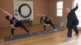 Zen Yoga for Spring (liver and gall bladder meridians) - mini-movement sequence with Daizan Skinner