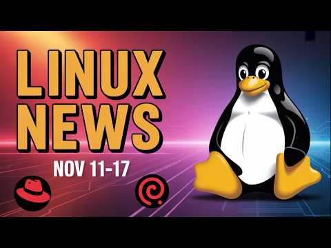 Linux News Nov 11 17 RHEL 10 1 AI Features Steam Machine Returns Debian 13 2