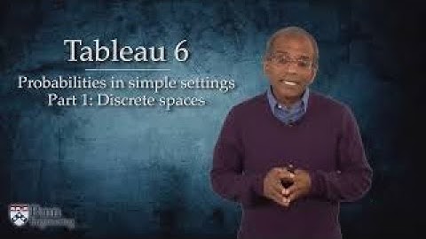 Lecture 6.1: a.   Review: the abstract probability space — [Probability | Santosh S. Venkatesh]