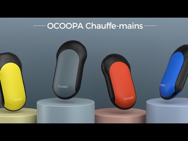 Ocoopa UT2s - Chauffe-mains rechargeable 2*5000mAh, MagTwins