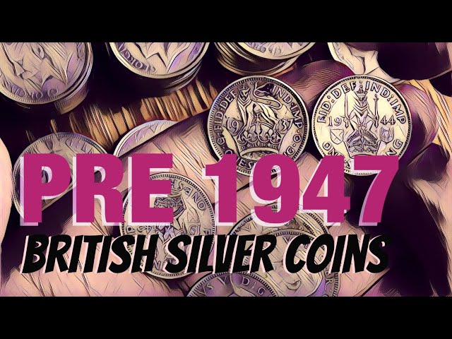 Stacking British Pre 1947 Silver Coins! - YouTube