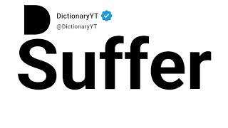 Suffer Synonyms | Thesaurus | Similar Words 