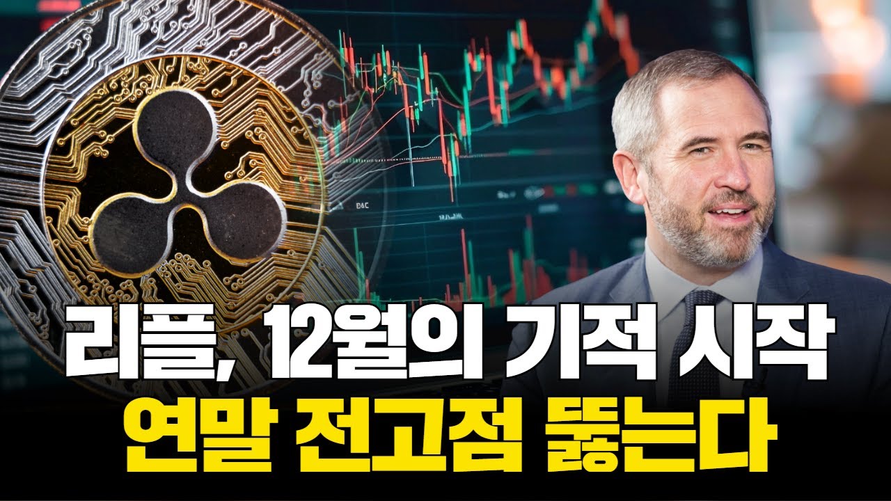 리플, 12월의 기적 시작…연말 전고점 뚫는다