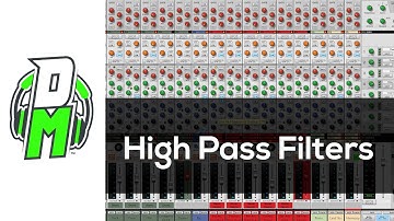 How To Use High Pass Filters To Clean Up Your Mix