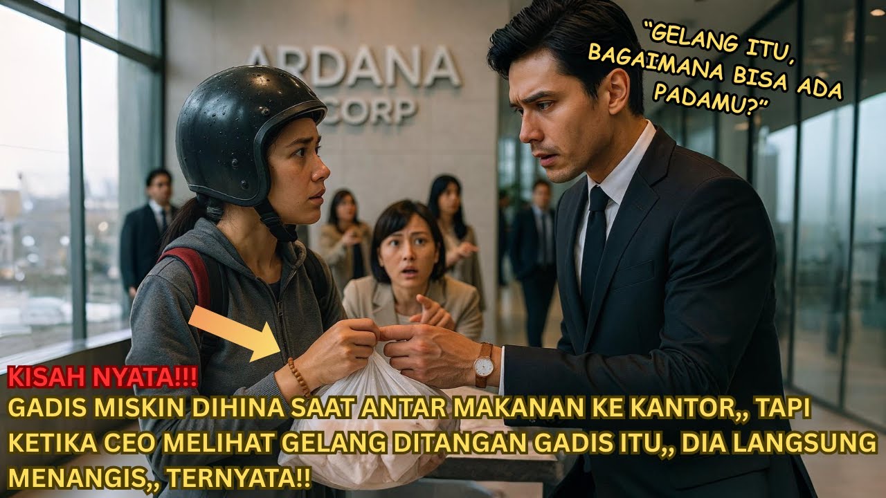 Gadis Lusuh Dihina Saat Antar Makanan… Sampai CEO Melihat Gelang di Tangannya!