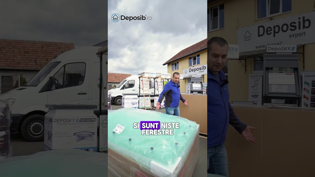 Fereastra acoperis terasa – design modern pentru acoperisuri plane! Descopera-le pe Deposib.ro