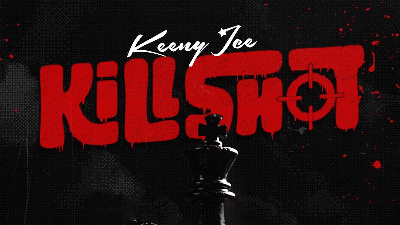 Lyrics video for Keeny Ice performing KILLSHOT