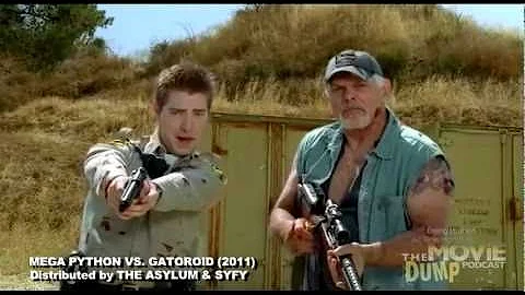 MEGA PYTHON VS GATOROID: Death Scenes aka cheesy s...