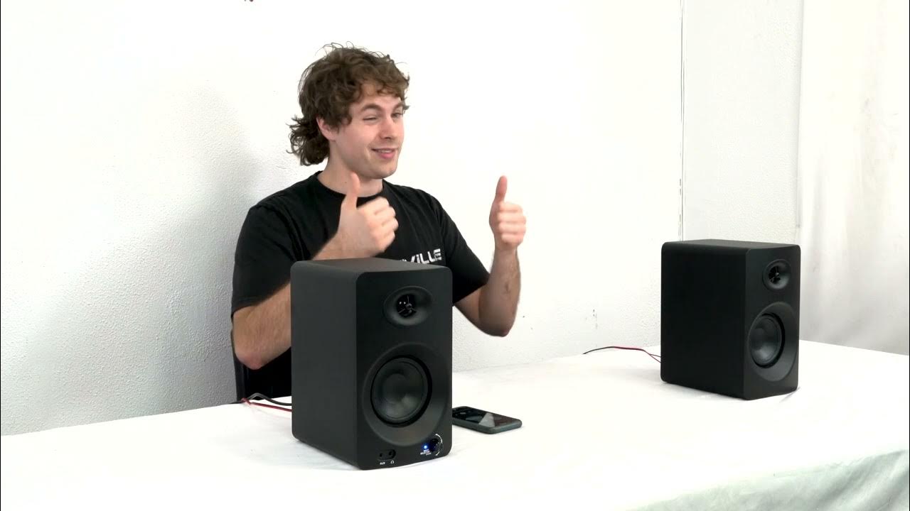 ALL About Your ASM4 4" Professional Studio Monitor Computer Speakers w