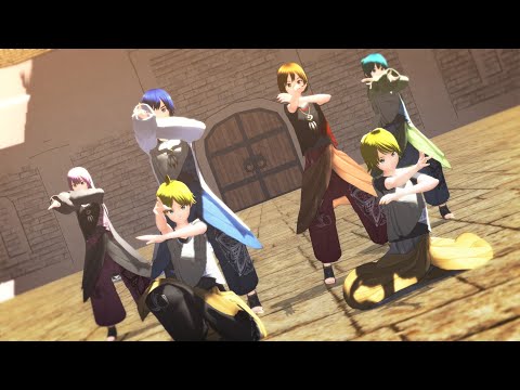 Vocalo Colosseum MEIKO KAITO Hatsune Miku Kagamine Rin Kagamine Len Megurine Luka