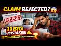 Claim Rejection Decoded: Top 11 Reasons &amp; How to Avoid Them | Insurance