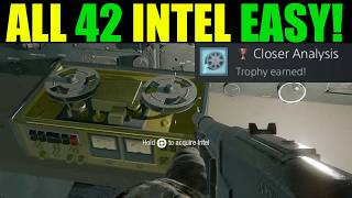 Black Ops 1 - ALL 42 INTEL LOCATIONS Guide (Closer Analysis Trophy / achievement guide)