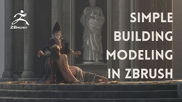 Modeling a Building Using ZModeler in ZBrush - Death Priestess (part 6)