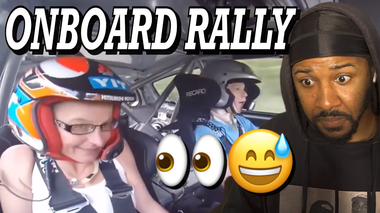 SHE WAS FEELIN MORE THAN THE CAR! | BEST ONBOARD RALLY MOMENTS 4 | REACTION!!!
