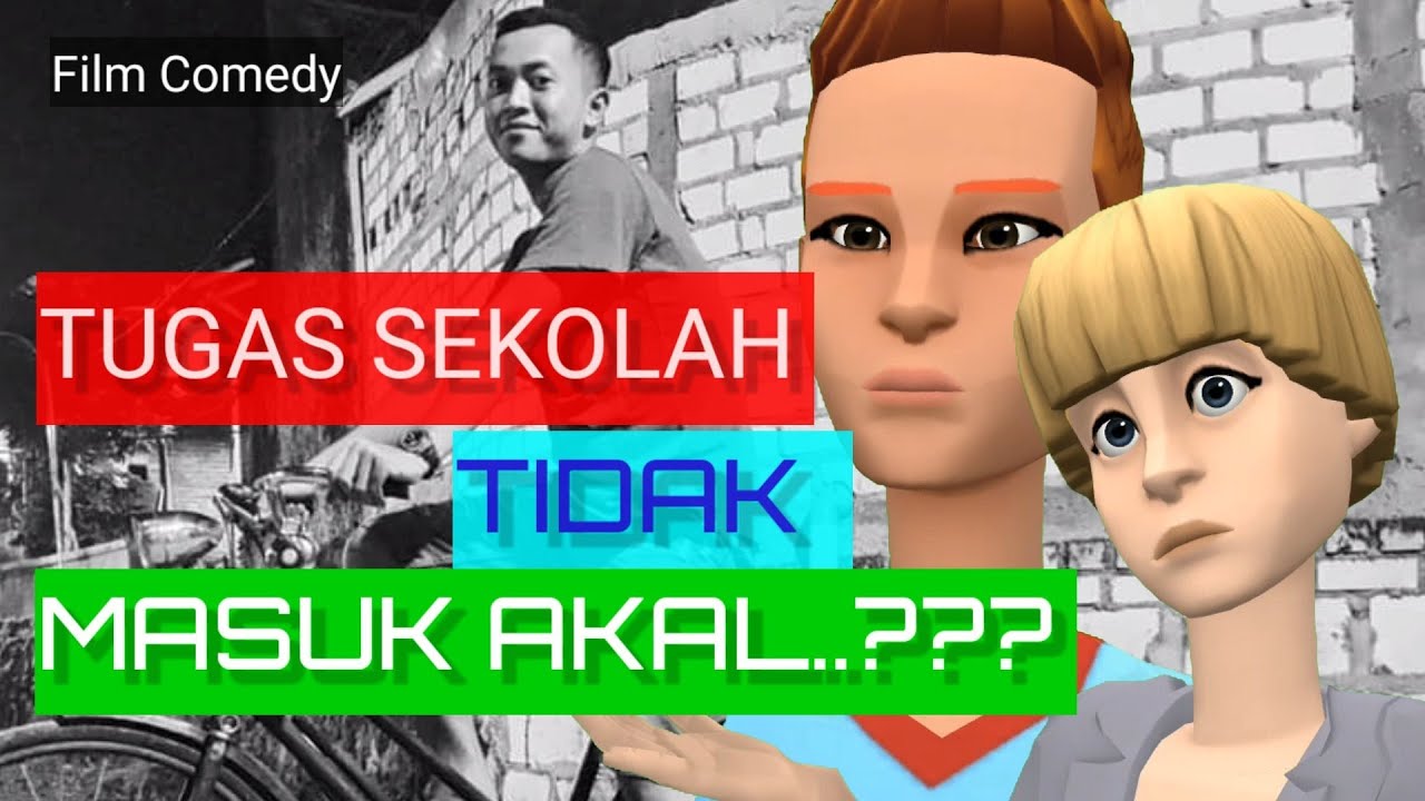 Tugas Sekolah Tidak Masuk Akal Film  Kartun  Lucu  YouTube