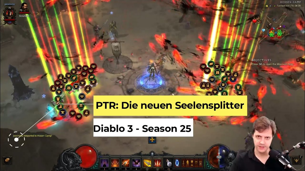 Diablo 3 Season 25 Seelensplitter Aufwerten Diablo 3 - Season 25: Die neuen Seelensplitter (Soul Shards) am PTR
