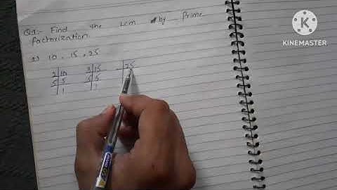 LCM BY PRIME FACTORIZATION | LCM OF 10,15 AND 25 | EASY TRICK TO FIND LCM BY PRIME FACTORIZATION |