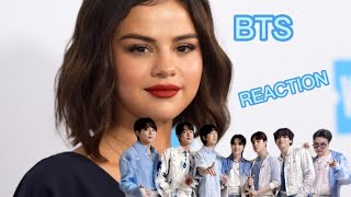 BTS reaction Selena Gomez I Want You To Know