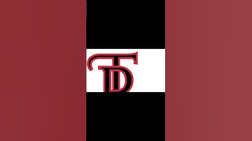 How to Create an overlaping text Effect in illustrator #graphicdesign #logo #adobeillustrator