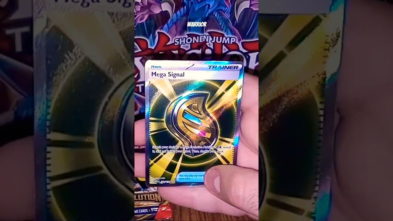 Pulling A Full Art Mega Signal Out Of Pokemon Mega Evolution! 