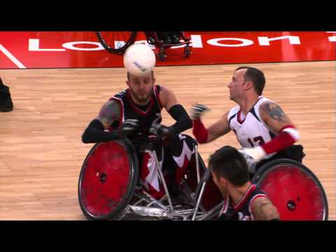 No. 5 Moment of Year: Canada upsets USA in whelchair rugby semi finals at London 2012