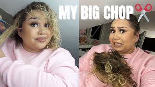 So.. I Just Cut Off All My Hair My Big Chop