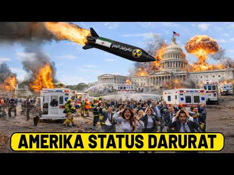 WARGA AMERIKA PANIK KETAKUTAN! Rudal Iran Mencapai Daratan AS, Serangan Balasan Iran Tak Terbendung