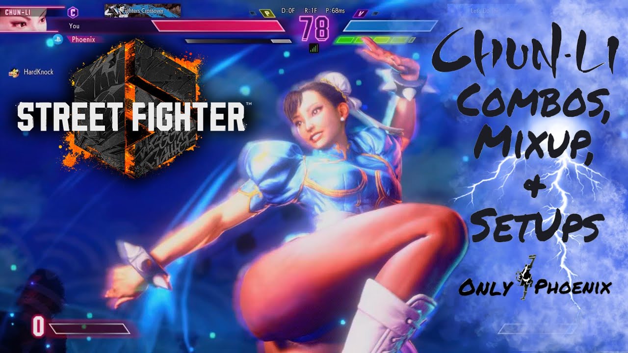 Chun Li - Combos, MixUps, & SetUps - Street Fighter 6 - SF6 - YouTube