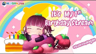 〔BIRTHDAY STREAM〕#BuahdayNagisa! It's A Good Day to Have A Birthday!【NIJISANJI ID | NAGISA ARCINIA】