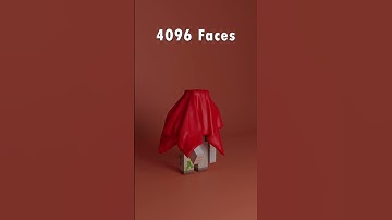 Iron Golem Cloth Simulation #blender #minecraft #clothsimulation #3d #shorts #loop #satisfying