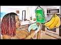 I SEARCHED MY KITCHEN for a FULL Hair Routine and OMG!!!