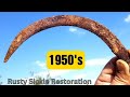 I Restored a Rusty Sickle from the 1900s  #Restoration