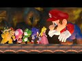 What If Other Characters Fought All Bosses in New Super Mario Bros Wii