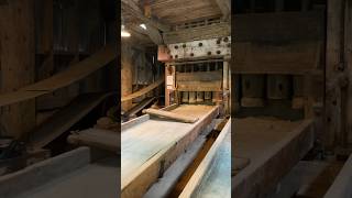 Stamp in action at fully assembled Stamp Mill. At the Kentucky Mine Museum in Sierra City. #goldrush