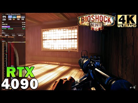 Bioshock Infinite 4K | RTX 4090 | Ryzen 9 7950X | Ultra Settings
