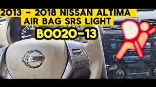 2013 - 2018 NISSAN ALTIMA AIR BAG LIGHT - CODE B00020-14 SIDE AIRBAG MODULE LH | 2014 2015 2016 2017