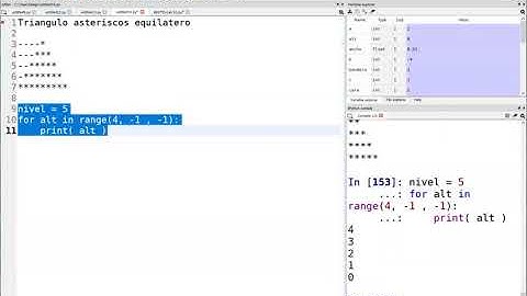 Tríangulo Asteriscos Equilatero