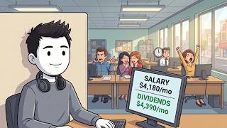 POV: You Replaced Your Paycheck With Dividends — Nobody at Work Noticed