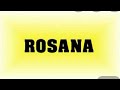 Rosana  summer breeze