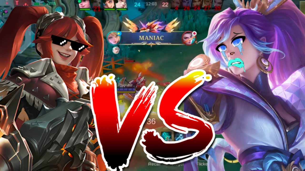 First Time Using Layla | Layla Gameplay | Layla Vs Hanabi